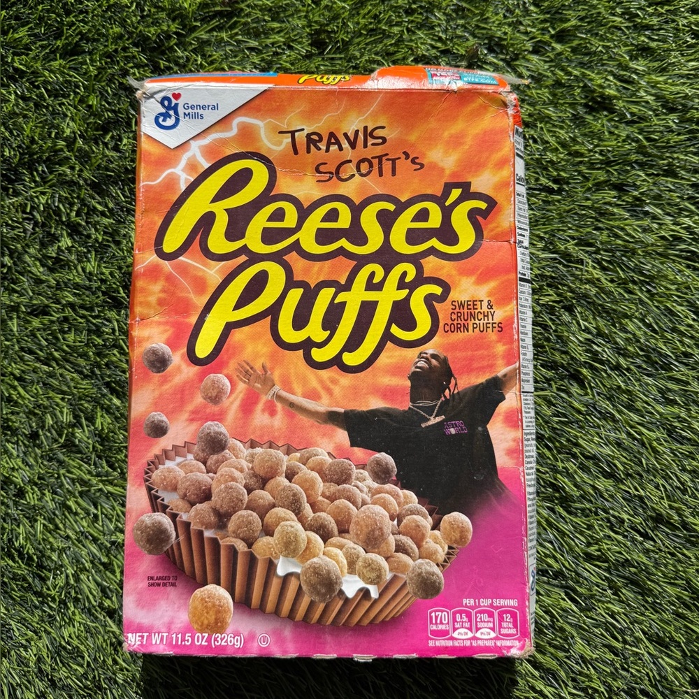 Empty Reese’s x Travis Scott box special limited exclusive edition cactus jack